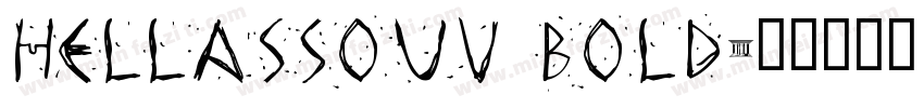 HellasSouv Bold字体转换